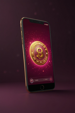 Móvil con la app de Luck Leopard
