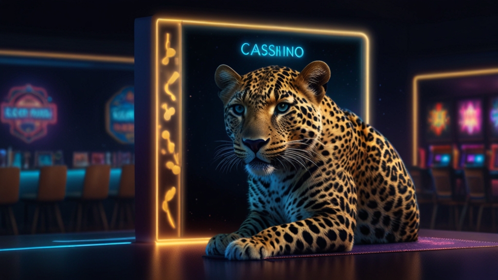 Pantalla de inicio de sesión con un problema de carga en un ambiente de casino oscuro